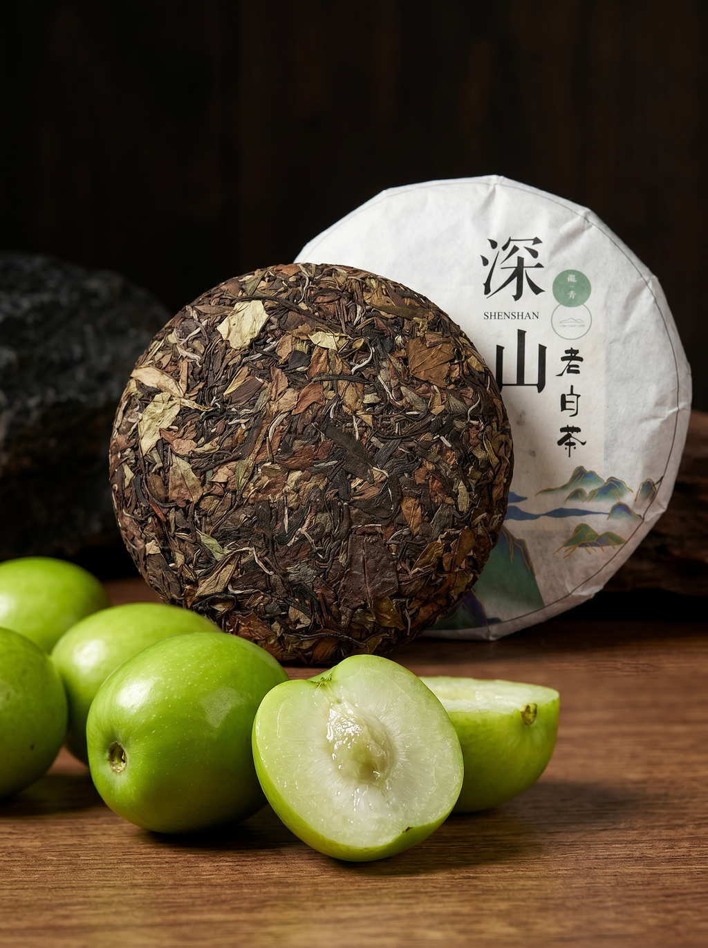 2019 福鼎白茶饼 · 精品寿眉 300g（陈年压饼）